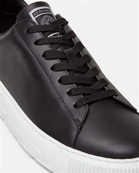 scarpe versace uomo basse|Greca Sneakers Uomo .